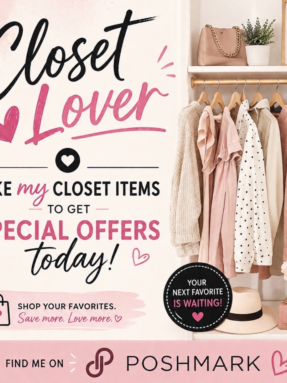🛍️💜Like MY Closet Items To Get Special Offers 🛍️💜💃🕺🏽💰💰💰💰💰